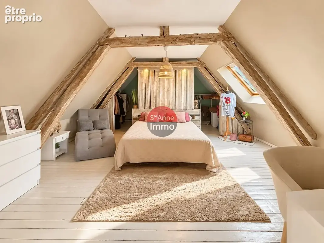 Champien - 120m2 - corps de ferme - 3 chambres - autonomie de plain pied - dependances - garage - cour - jardi - photo 11