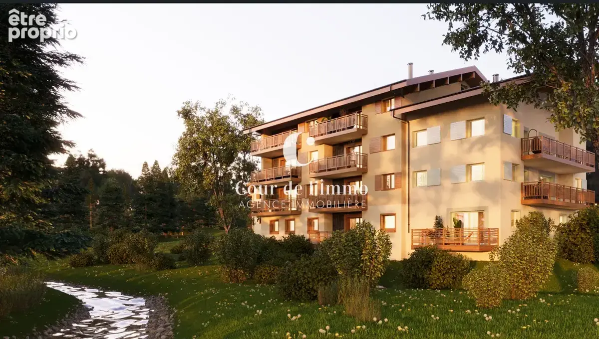Praz-sur-arly - appartement 3 pieces cabine 78m2 a vendre - photo 3