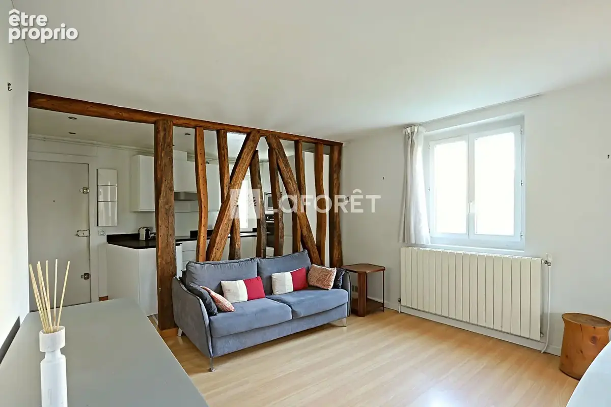 Appartement Paris 3 pièce(s) 53 m² - photo 2