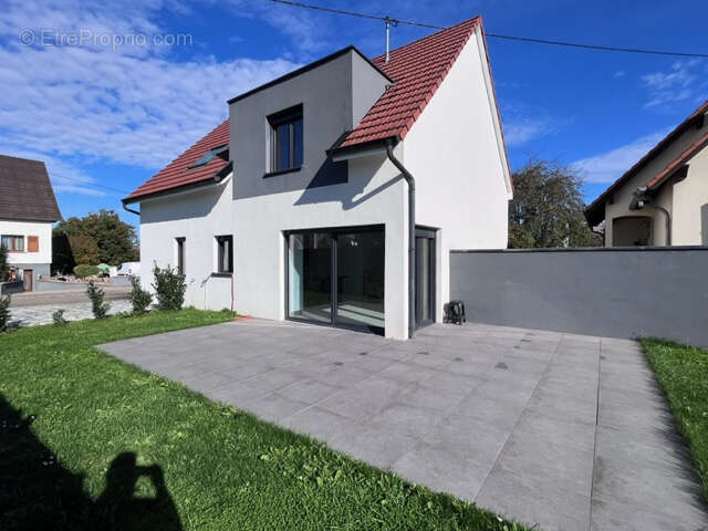 Schnersheim kochersberg - maison neuve 126 m2 sur 3.50 ares - 448.900 € fai - photo 4