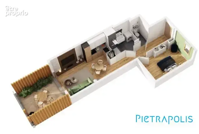 Appartement 2 pièces 42 m² à vendre à Chalon-Sur-Saone (71100) - photo 2