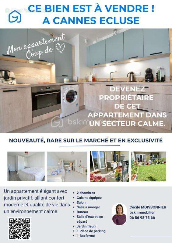 Appartement à CANNES-ECLUSE