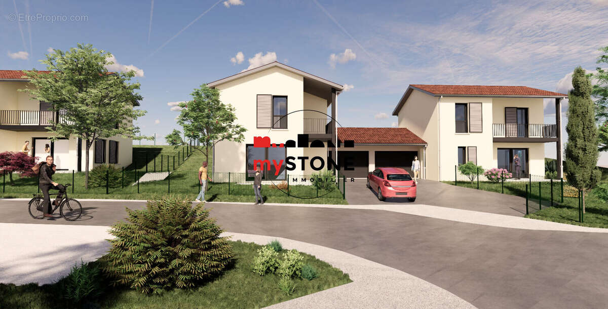 SAINT JULIEN - vente en BRS - Villa neuve de 95 m² sur 353 m² de terrain avec garage - photo 3
