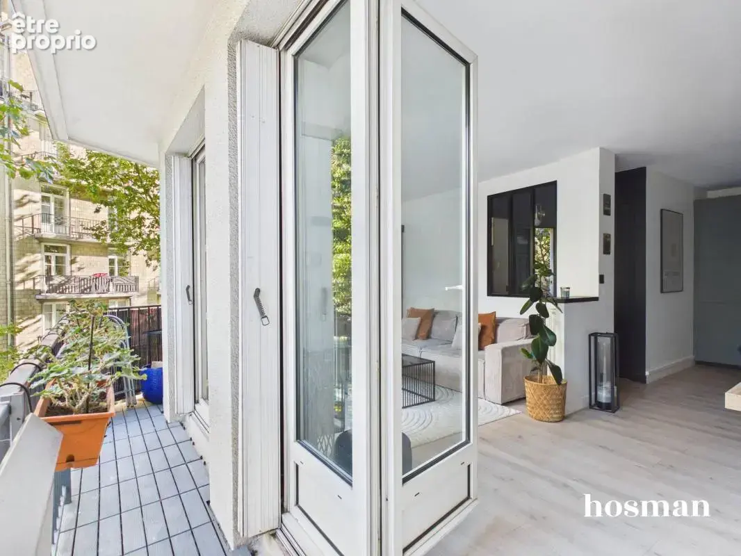 Coup de coeur - 3/4 pièces de 63m² - Entièrement rénové +balcon - rue Belgrand, 20ème arrondissement - photo 3