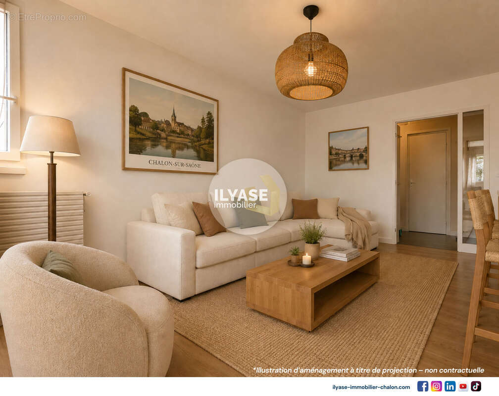 Appartement T4  3 CH  Cave  Parking privatif en sous-sol - photo 7