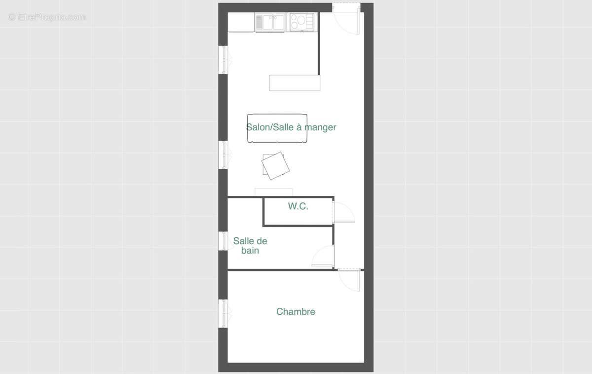 Appartement à BUXEROLLES