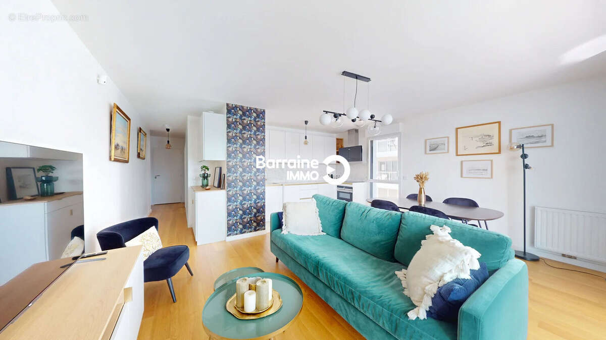 Bien d'exception /Esplanade du Pérystyle à Lorient/Appartement Lorient 3 pièce(s) 66.03 m2 - photo 4