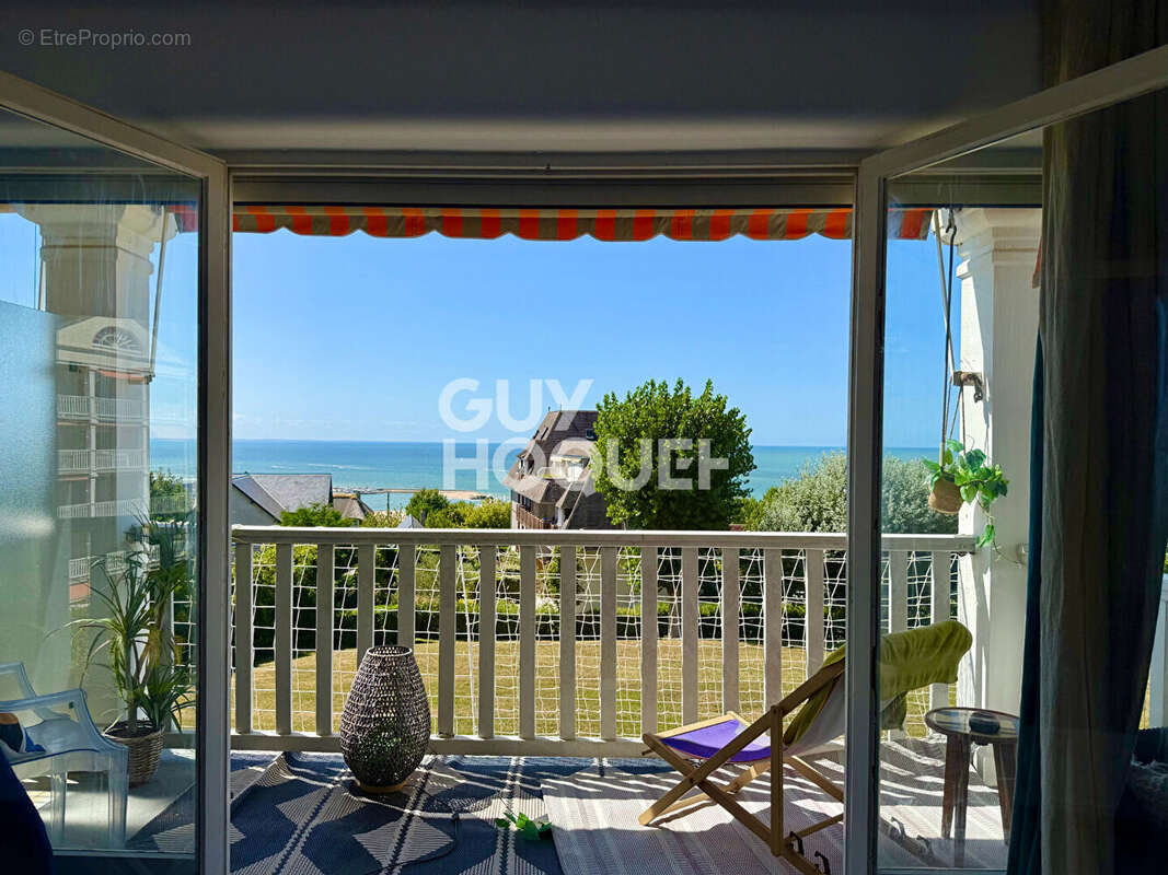 Studio avec vue mer -  terrasse & parking - trouville sur mer - photo 4
