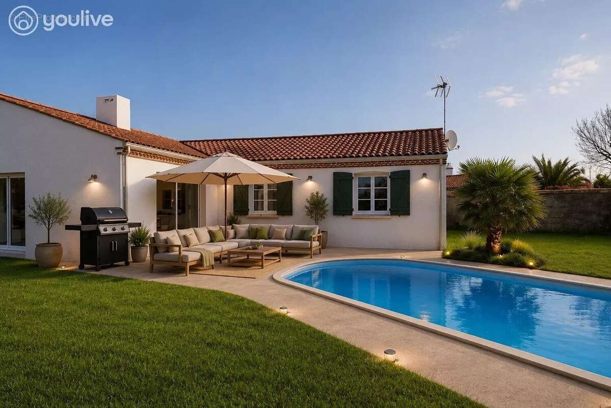 Maison 4 chambres – piscine chauffée – grand garage – environnement nature - photo 8