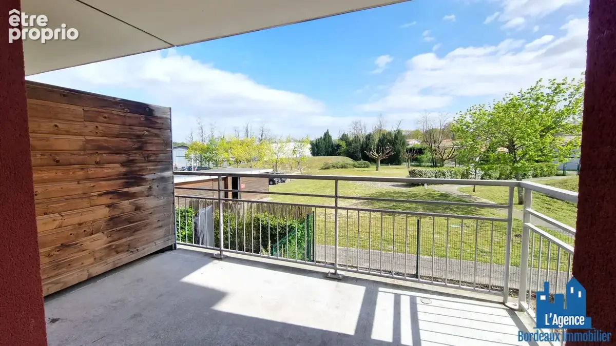 Exclusivite ! eysines - vigean - appartement t3 de 56m² - 1er étage - terrasse 7.50m² - parking - vendu vide !! sébastien baudot - photo 5