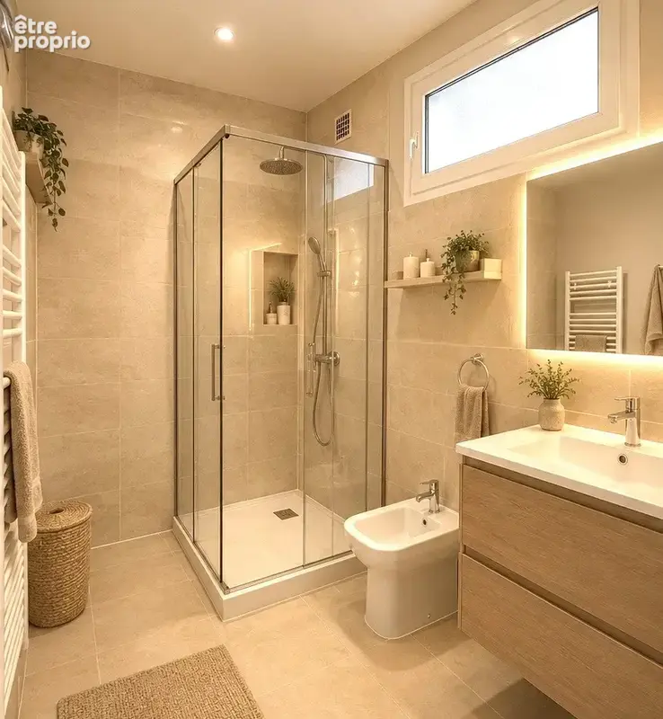 Nice chambrun 3p avant dernier etage - photo 10