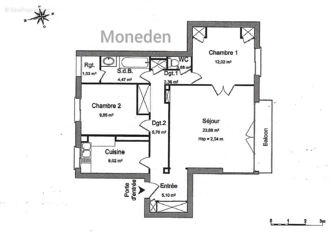 Appartement à NEUILLY-SUR-SEINE