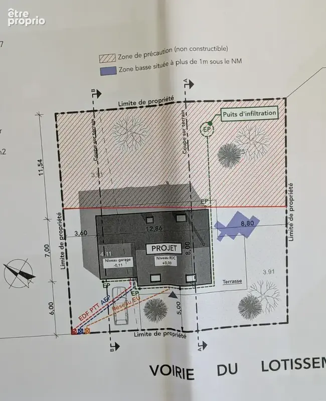 Terrain à bâtir 619 m² - Permis de construire obtenu - photo 6