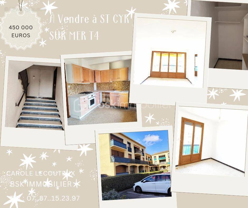 Appartement à SAINT-CYR-SUR-MER