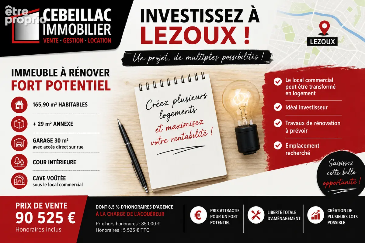 Appartement à LEZOUX