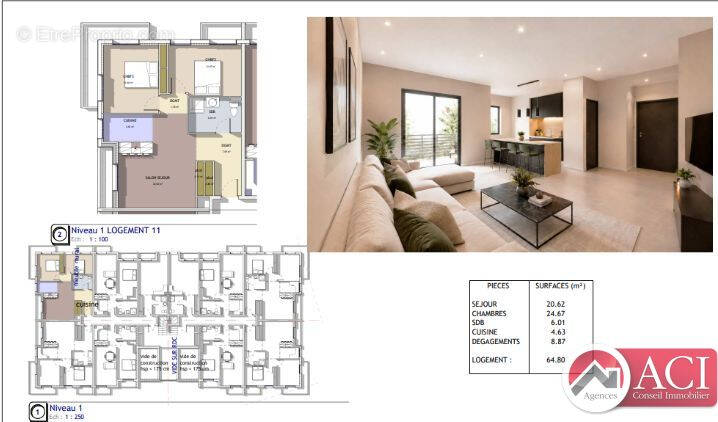Appartement à ESCHES