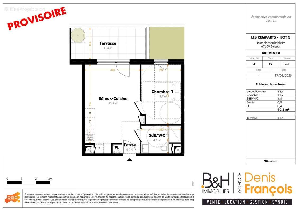 Appartement à SELESTAT