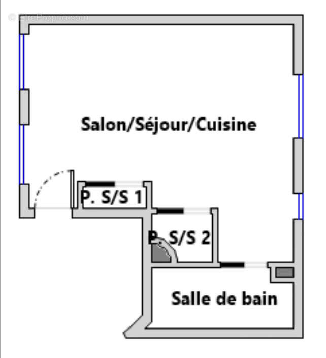 Appartement à PARIS-8E