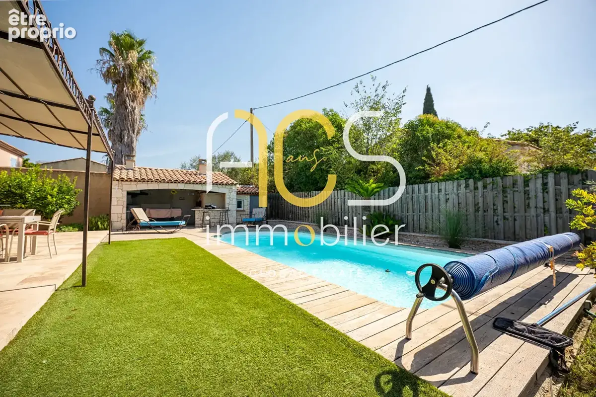Achat Vente Maison  4 pièces 100 m2 Exterieur 900m² Piscine Garage - photo 3