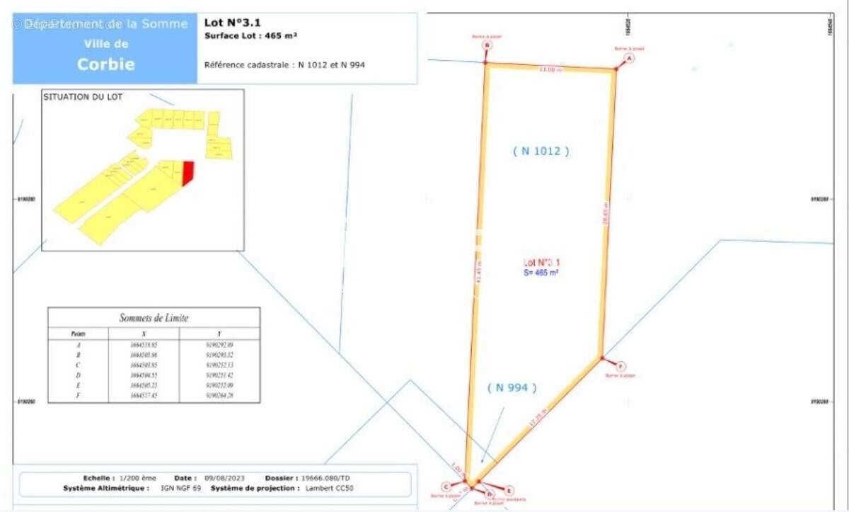 Photo 5 - Terrain à CORBIE