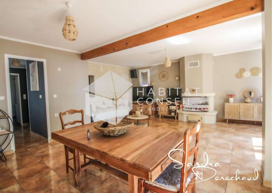 Maison à SAINT-ANDRE-DE-CUBZAC