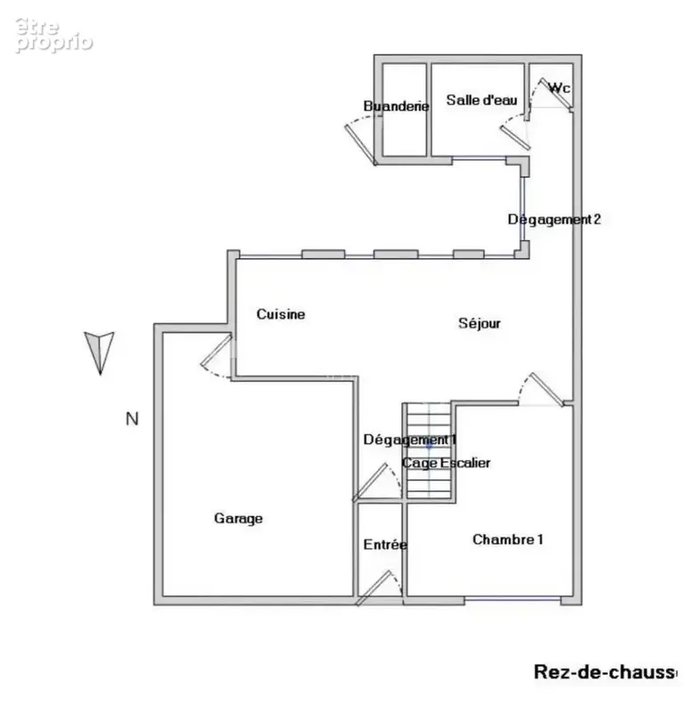 Maison de type 5 avec extérieur et grand garage ! - photo 14