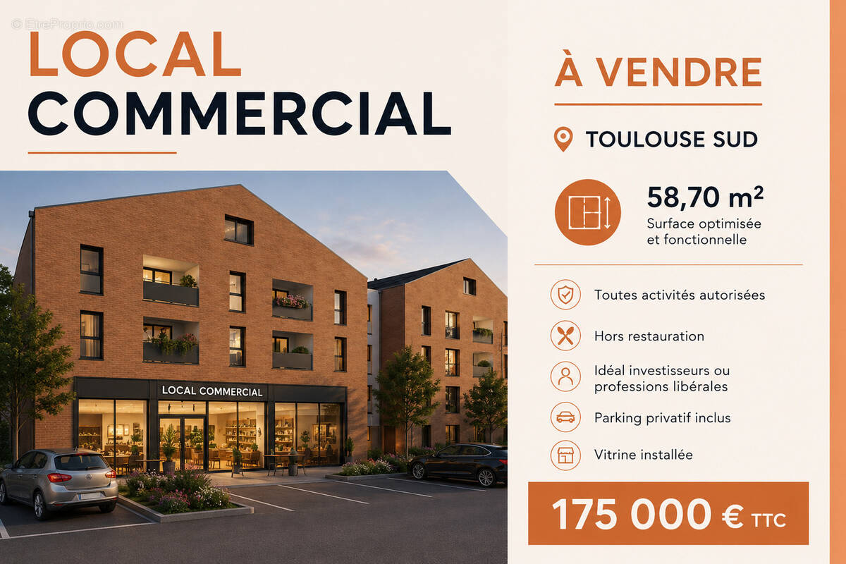 Commerce à TOULOUSE