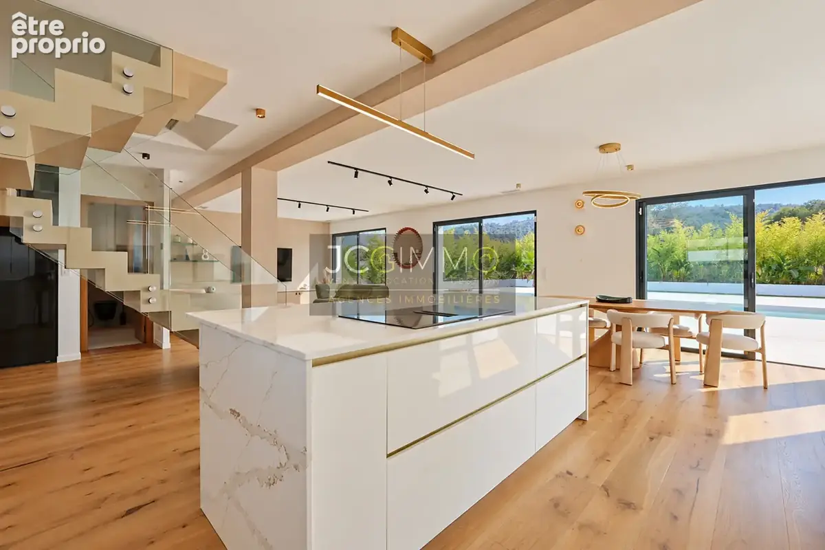 Villa contemporaine neuve   150 m2   terrain 1 200 m2   piscine   vendue entièrement meublée - photo 3