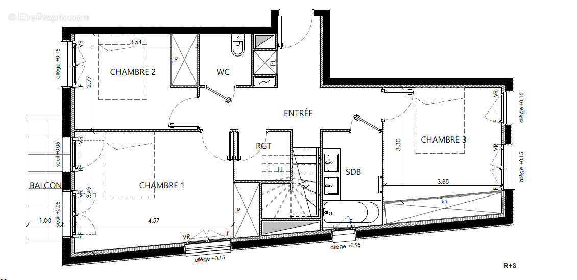 Appartement à TOULOUSE