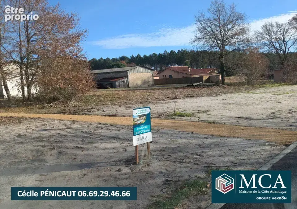 Terrain 602 m² à vendre à Onesse-Et-Laharie (40110) - photo 1