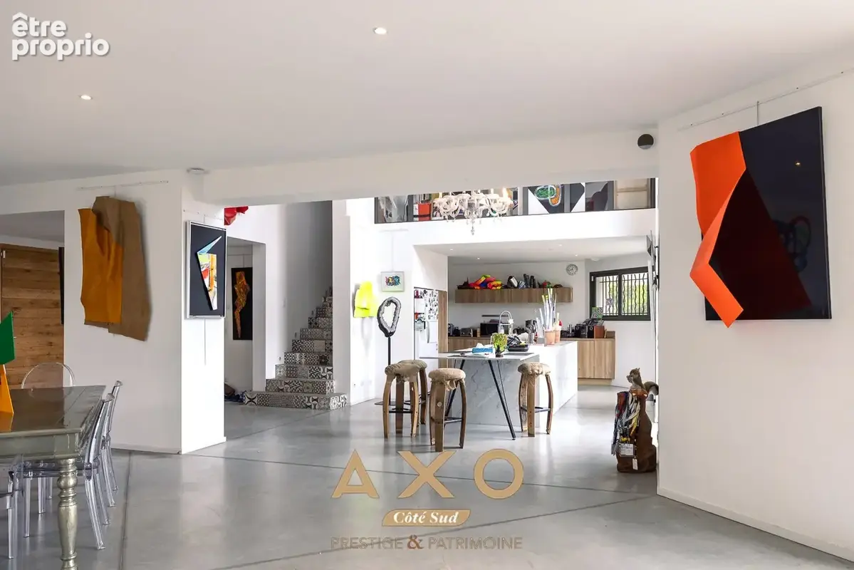 Venelles - villa d architecte  vue luberon  piscine - garage  terrain 3 200 m² - 1 990 000 - photo 4