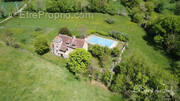 Vue du drone - Maison à PUYLAGARDE