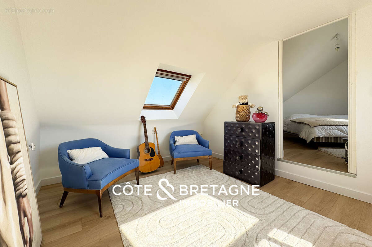 Maison d'architecte avec jardin paysager a tregueux pres de saint-brieuc  réf : 202588 - photo 15