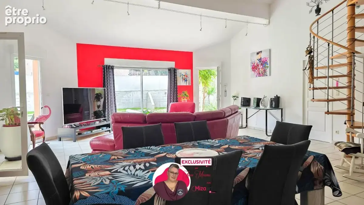 Maison individuelle en plain-pied de 184 m² avec jardin, garage et piscine - photo 9