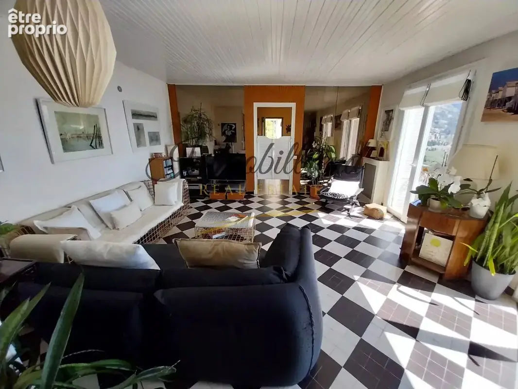 Menton boulevard de garavan – vente villa avec vue mer panoramique - photo 6