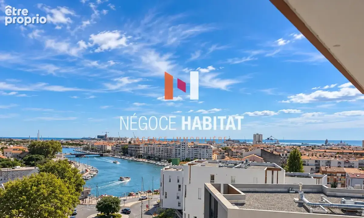 Sete - vue etang et mer - appart. t3 de 87 m2 dernier étage - photo 3