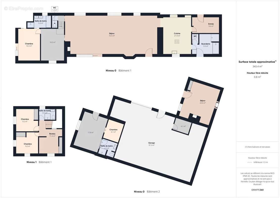 Maison à SAINT-HILAIRE-DE-CHALEONS