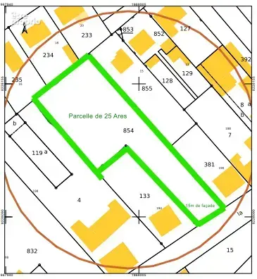 Terrain constructible situé à Creutzwald 57150 - photo 2