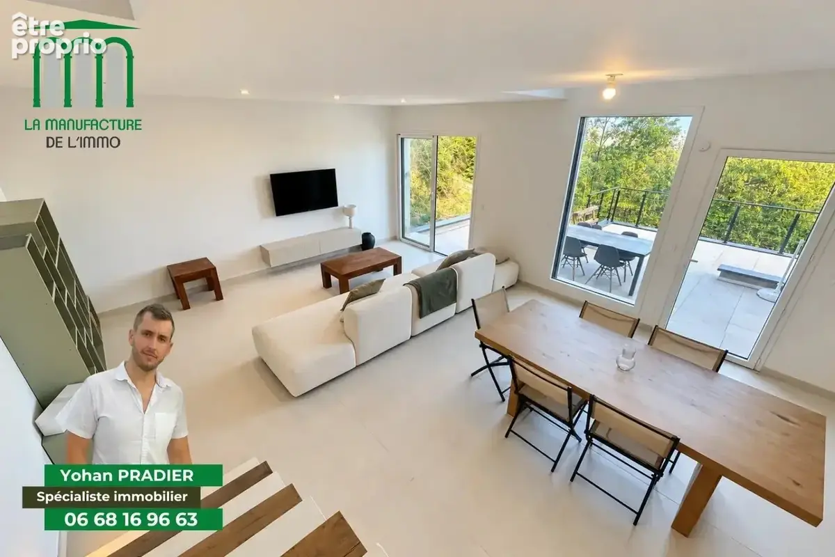 Valfleury – maison familiale – vue dégagée sur la vallée et le mont blanc - photo 4