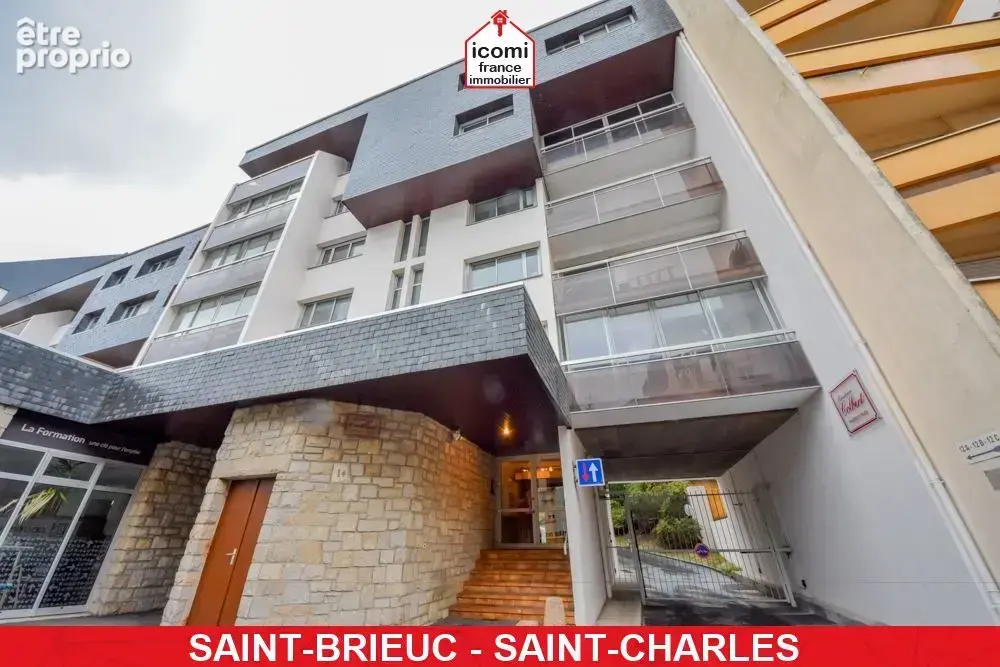 Cotes-d'armor - saint-brieuc (22000) - a vendre - appartement de 1979 t4 90m² - 2 chambres - dalle beton - ascenseur - parking p - photo 5