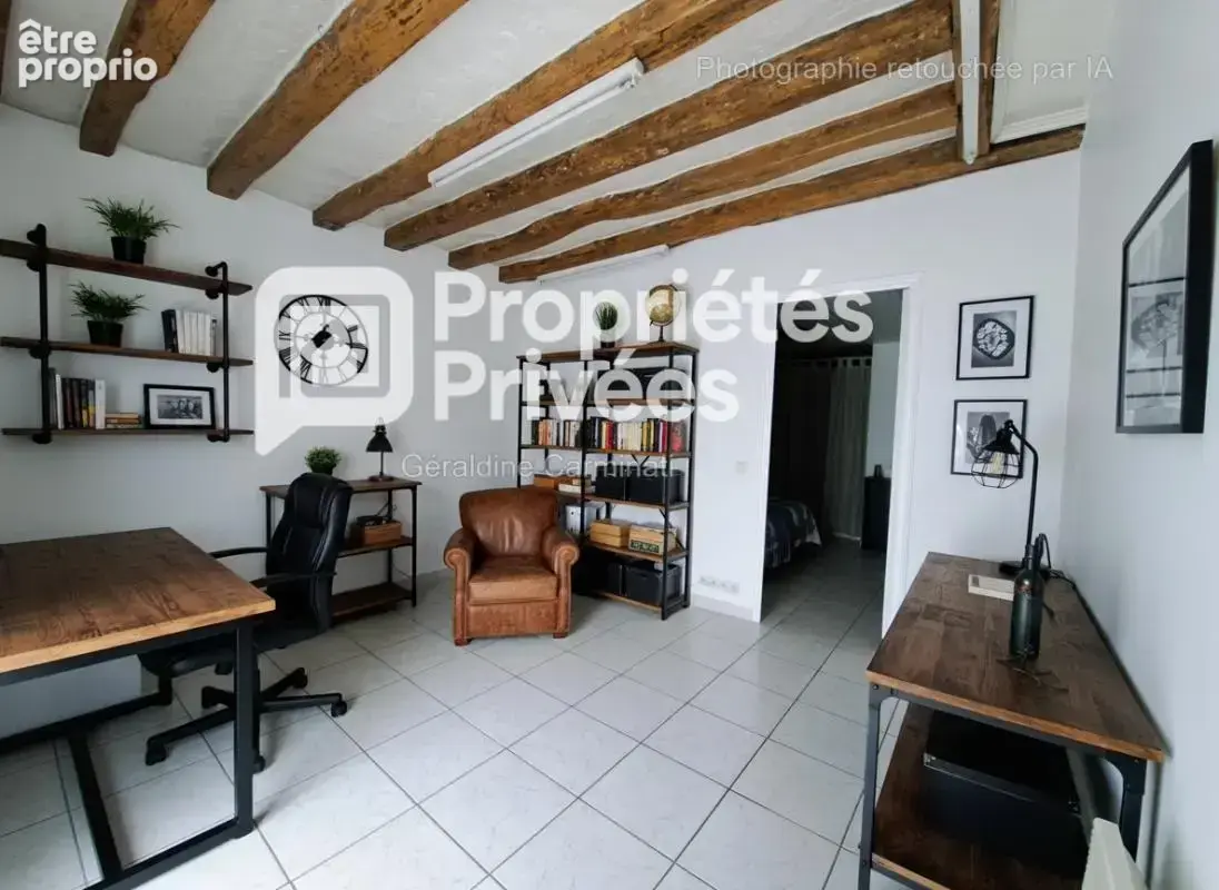 A VENDRE EN EXCLUSIVITÉ 37230 Fondettes, Maison de ville / Appartement 135m², 4/5 chambres, Cour fermée sécurisée, Stationnement - photo 5