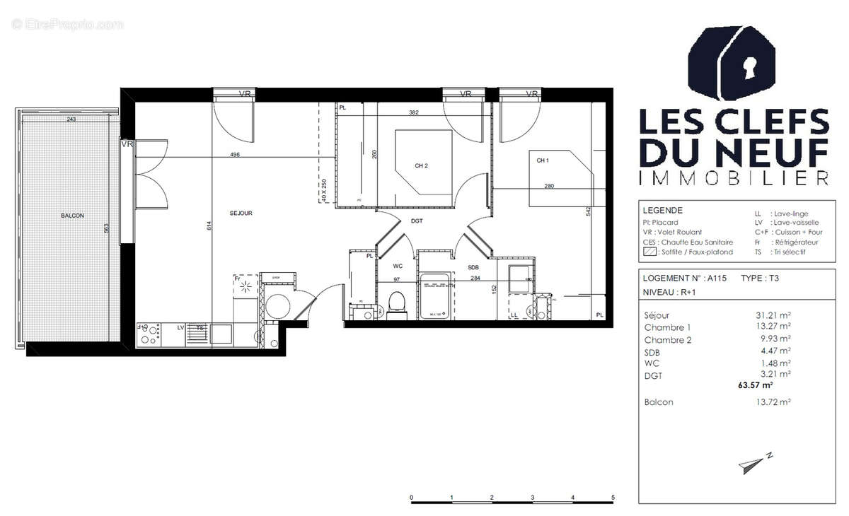 Appartement à L'UNION