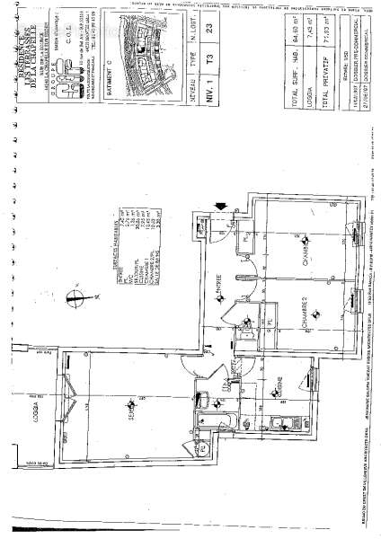 Appartement à LA CHAPELLE-SUR-ERDRE