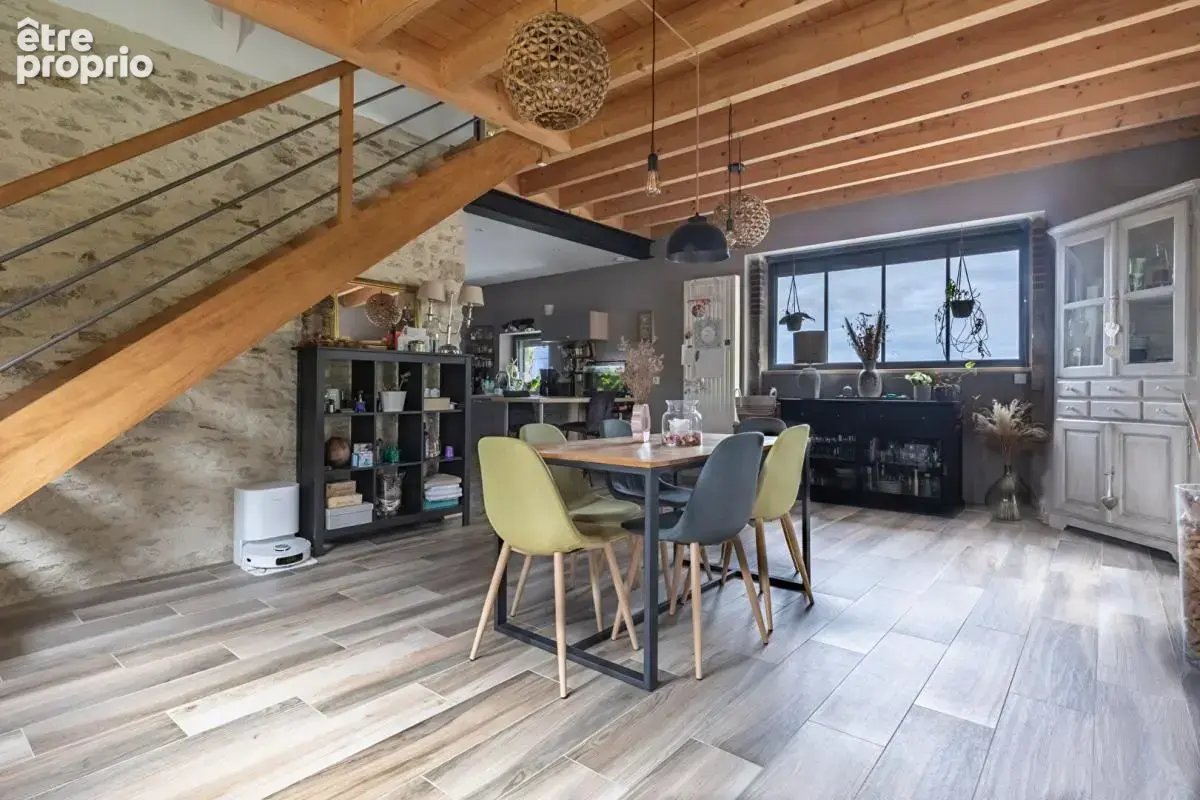 Maison Gorges 5 P . 3 Chs . Bureau . Garage . 135.89 M² . T 667 M² . Terrasses . Préau . Abri - photo 7