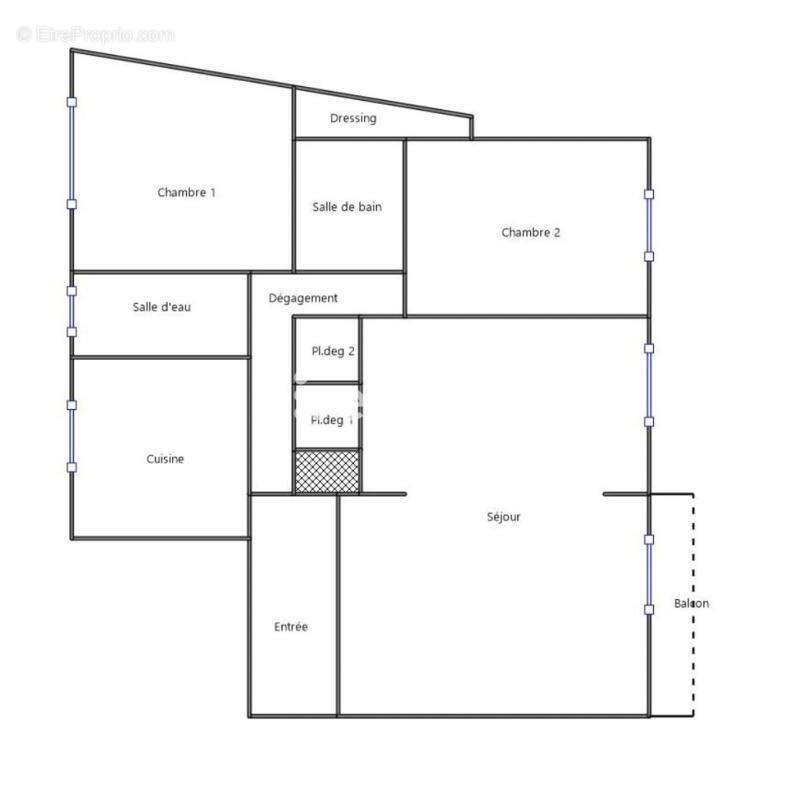 Appartement à PARIS-18E