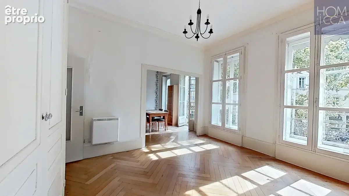 69009 lyon 9eme vaise centre - place de paris - appartement 3 pièces avec 2 caves et un balcon - photo 3
