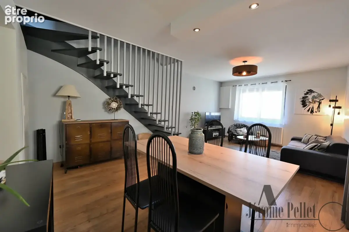 A vendre : 69360, ternay centre - maison de ville 95 m2 - 3 chambres - jardin 443 m2 et garage - photo 8