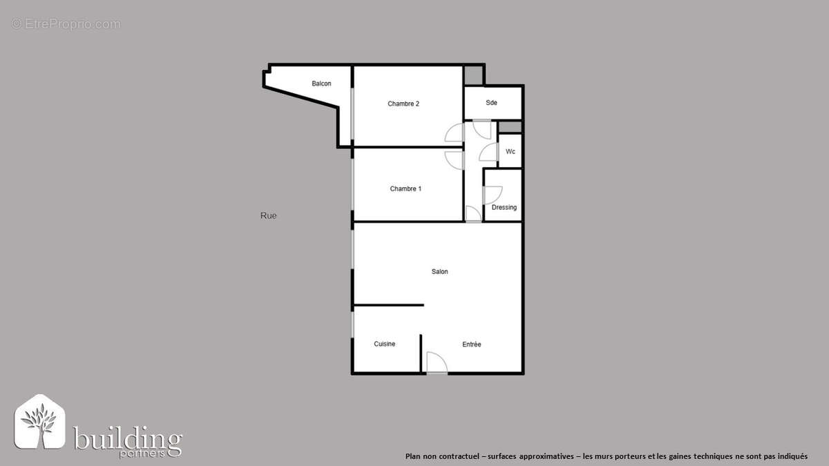Paris 17e Boulevard Pereire - Appartement 3 pièces de 74 m² avec balcon de 6 m² - photo 2