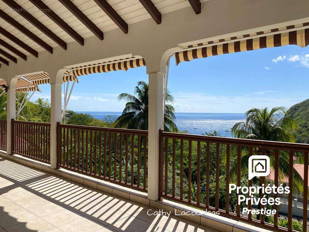 Rare ! Propriété à Deshaies avec grand jardin et vue mer - photo 14