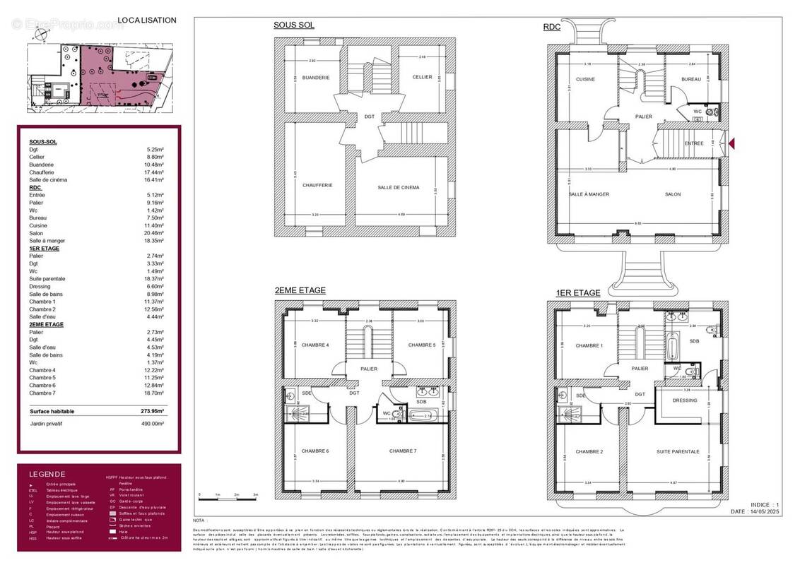Maison à ASNIERES-SUR-SEINE